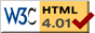 Valid HTML-4.01!